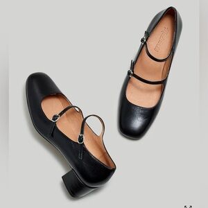 Madewell The Nettie Heeled Mary Jane